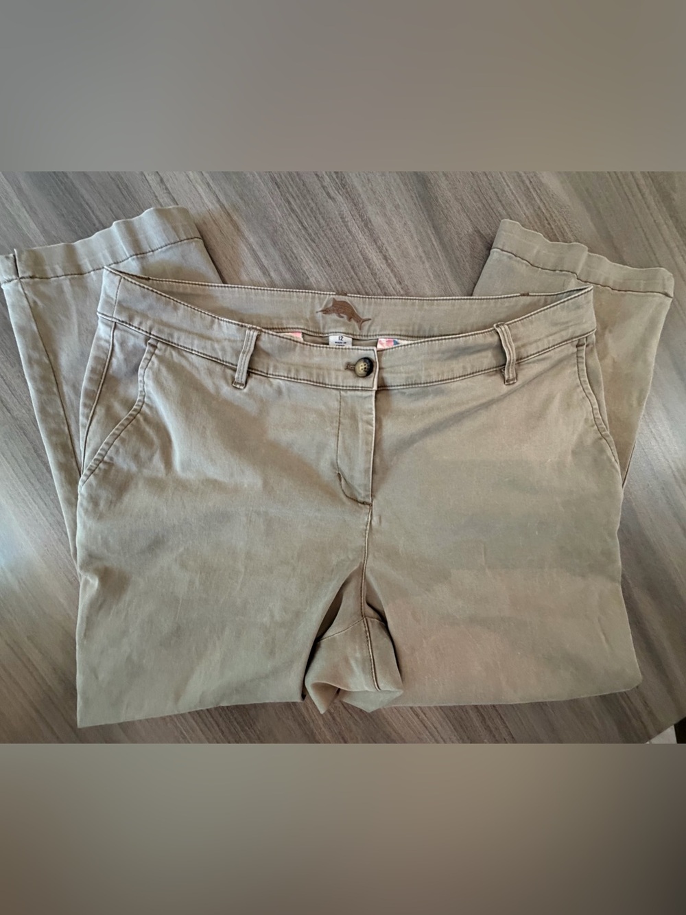 Tommy Bahama Women’s Stretch Chino Jeans in Light Khaki- size 12